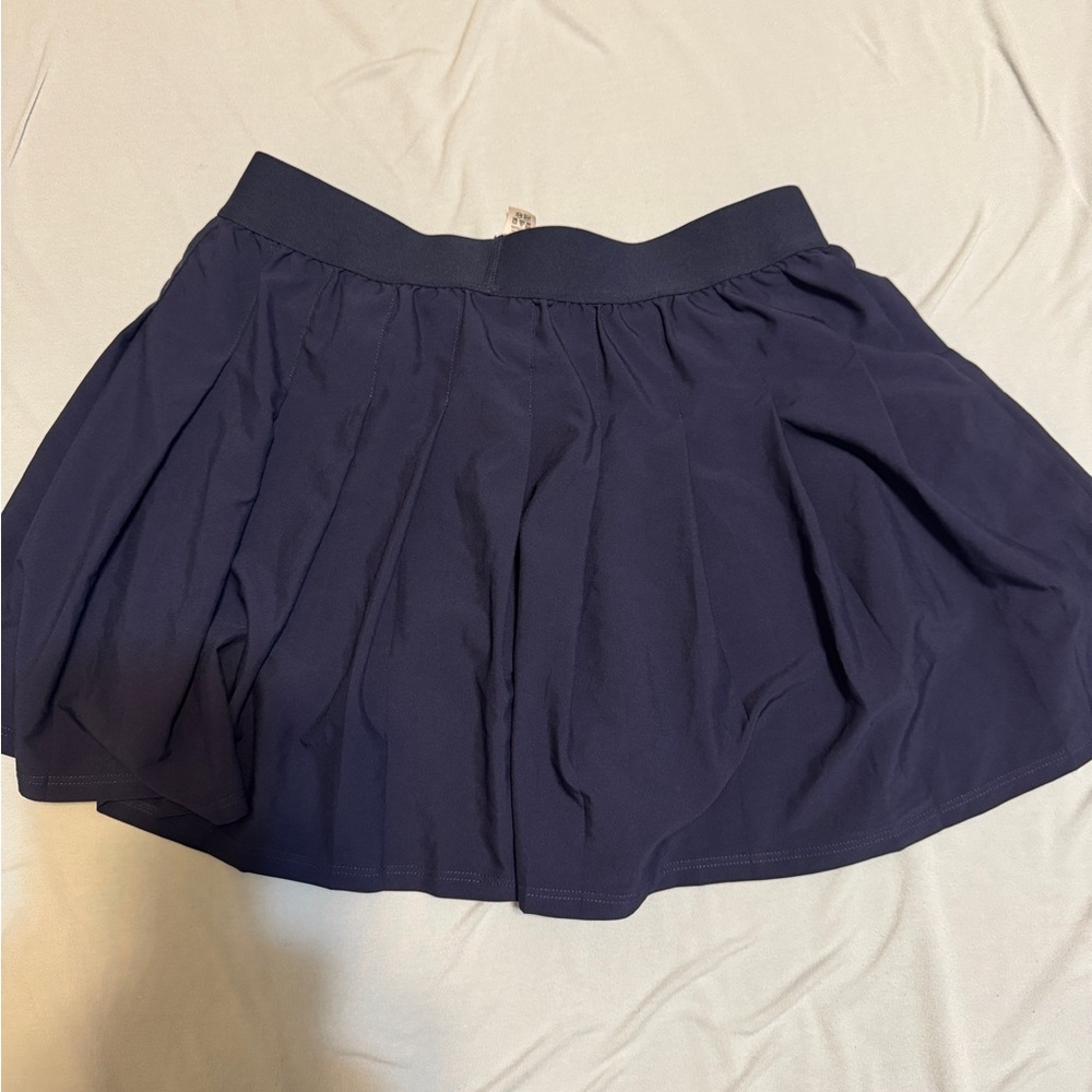 ALO Yoga Dark Blue Mini Skirt